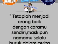 Tersadar Setelah Ditampar Keadaan