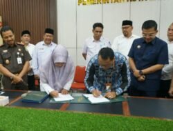 Penandatanganan MoU Pemko Langsa Dengan BPJS Ketenagakerjaan Program Jaminan Sosial Bagi Pekerja Rentan