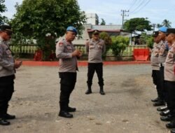 Semarak HUT Bhayangkara Ke-79, Polres Aceh Timur Gelar Lomba Kebersihan Jajaran Polsek