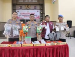 Satresnarkoba Polres Langsa Berhasil Ungkap Dua Kasus Besar Peredaran Narkotika Serta Meringkus Tiga Tersangka