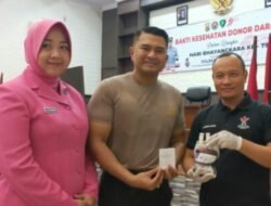 Donor Darah di Hari Bhayangkara Ke-79, Polres Aceh Timur Kumpulkan 117 Kantong Darah