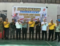 Meriahkan Hari Bhayangkara Ke-79, Polres Aceh Timur Gelar Turnamen Badminton