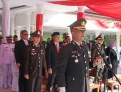 Kapolres Langsa Bertindak Sebagai Irup Pada Peringatan Hari Bhayangkara Ke-79