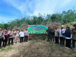 Penanaman Jagung Kuartal III, Komitmen Polsek Banda Alam Dukung Swasembada Pangan