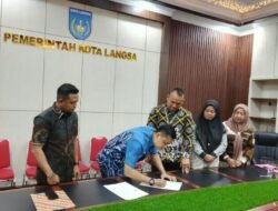 Pemko Langsa MOU Program Bimbingan dan Latihan Siswa Tamtama dan Bintara TNI-AD