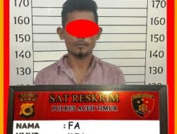 Tim Opsnal Satreskrim Polres Aceh Timur Amankan Ayah Kandung di Julok, Tega Cabuli Anak Kandungnya
