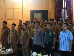 Merah Putih Menyala dari Desa: Dandim 0104/Atim Hadiri Peluncuran 80.000 Koperasi Desa Lewat Zoom Bersama Forkopimda Langsa