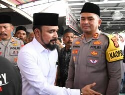 Kapolres Aceh Timur Turut Berduka Cita Atas Meninggalnya Orangtua Bupati Iskandar Usman Al-Farlaky
