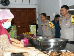 Kapolres Aceh Timur Tinjau Dapur Umum MBG di Peureulak