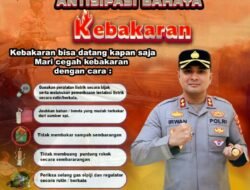 Kapolres Aceh Timur Imbau Warga Waspada Kebakaran