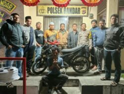 Gerak Cepat Polsek Bandar Polres Bener Meriah Ungkap Kasus Curanmor, Pelaku Diringkus Kurang Dari 3 Jam