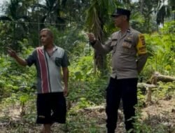 Cegah Kebakaran, Personel Polsek Simpang Jernih “Door to Door System” Imbau Warga Tingkatkan Kewaspadaan