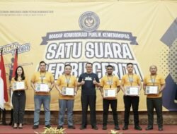 Kanwil Ditjenpas Aceh Raih Penghargaan Terbaik II dalam MABAR Komunikasi Publik Kemenimipas 2025