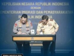 Perkuat Sinergi, Kemenimipas–Polri Teken Nota Kesepahaman dan Perjanjian Kerja Sama