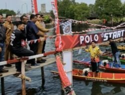 Walikota Langsa Lepas Perlombaan Boat Wisata Gampong Dalam Memeriahkan HUT kemerdekaan RI Ke-80