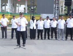 Bupati Aceh Tamiang Pimpin Apel Siaga Petugas Gabungan Persiapan Pameran Pembangunan dan Gebyar Kemerdekaan