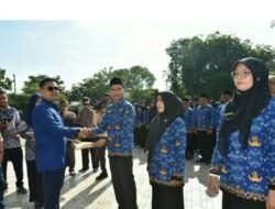 1.168 PPPK (Pegawai Pemerintah dengan Perjanjian Kerja) Kota Langsa Terima Pencairan Gaji Pertama