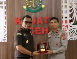 Kapolda Aceh Audiensi ke Kajati: Perkuat Sinergitas Antar Penegak Hukum