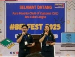 Puluhan Pelajar Antusias Ikuti Bea Cukai Langsa Festival (BELFEST) Tahun 2025.
