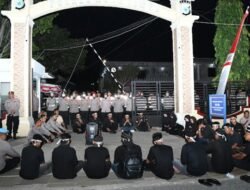 Aliansi Mahasiswa dan Pemuda Gelar Do’a dan Zikir Bersama di Mapolres Aceh Timur