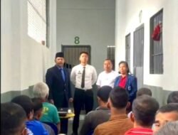 Doa Bersama di Balik Jeruji: Rutan Sipirok Gelar Ibadah dan Doa Bersama untuk Negeri