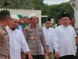 Kapolda Aceh Laksanakan Sholat Gaib, Zikir dan Doa Bersama Sahabat Ojol