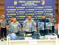 Dalam Waktu 9 Jam Polres Aceh Timur Berhasil Ungkap Pelaku Pembunuhan di Idi Rayeuk