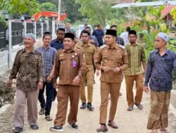 Wakil Bupati Aceh Timur Kunjungi dan Bertakziah Kerumah Duka Almarhum Bustaman.