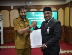 Gubernur Aceh Selaku Pemegang Saham Pengendali PT Bank Aceh Syariah Tetapkan Fhadil Ilyas Sebagai Dirut