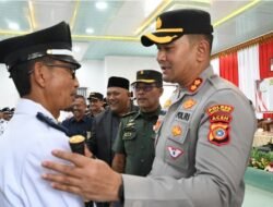 Kapolres Aceh Timur Harapkan Keuchik Dapat Terus Bersinergi Dengan Polri