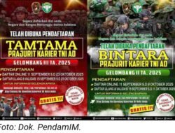 Kodam Iskandar Muda Kembali Ajak Putra-putra Terbaik Aceh Bergabung Menjadi Prajurit TNI AD.