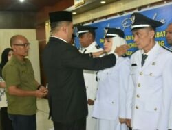 Walikota Lantik dan Ambil Sumpah Jabatan 7 Pj Geuchik Gampong di Wilayah Kota Langsa