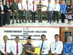 Penandatanganan Kerja Sama, Antara Kejari Bandar Lampung Dengan PT BRI Tanjung Karang dan BRI BO Teluk Betung