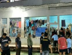 Lapas Kelas IIB Langsa Laksanakan Razia Serentak di Kamar Hunian WBP