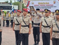 Kapolres Langsa Pimpin Sertijab, 3 Pejabat Dimutasi Termasuk Kasat Intelkam, Kasat Resnarkoba, dan Kapolsek Manyak Payed