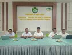 Warek I IAIN Langsa Apresiasi Kerja Tim Akreditasi Prodi BKPI