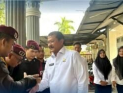 Kunjungan Kerja Dirjenpas Kanwil Ditjenpas Aceh bersama Rombongan ke Lapas Kelas IIB Langsa, Cek Kondisi Pasca Bencana Banjir