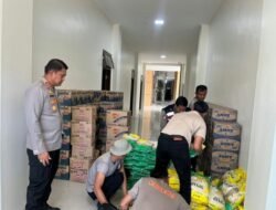 Kapolres Aceh Timur Terima Bantuan 2006 PERKASA TNI–Polri Untuk Korban Banjir