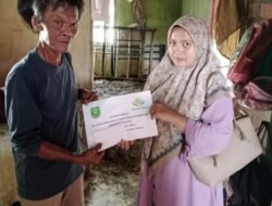Muhada Peduli Salurkan Bantuan Uang Tunai Untuk Korban Bencana Banjir di Langsa