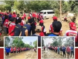 Dinsos Aceh Gelar Apel Pagi Sekaligus Aksi Gotong Royong Dalam Rangka Pemulihan Lingkungan Sekolah Pasca Bencana di Kabupaten Aceh Tamiang