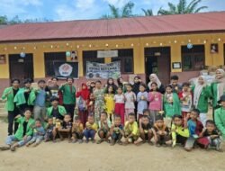 Relawan IAIN Langsa Gelar Trauma Healing untuk Korban Bencana di Aceh Tamiang