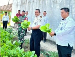 Dukung Ketahanan Pangan, Lapas Narkotika Kelas IIB Langsa Ikuti Panen Raya Serentak Pemasyarakatan