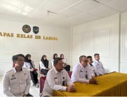 Panen Raya Serentak Digelar, Lapas Kelas IIB Langsa Ikut Secara Daring