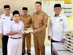 Wakil Bupati Aceh Timur Tinjau Langsung Distribusi MBG Di Rumah Sekolah MIN 24 Gampong Baro