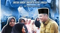 Pemko Langsa Mulai Bagikan Bantuan Beras 10 Kg Dalam Program BLP Kepada Janda Lansia