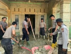 Respon Cepat Brimob Indonesia Selalu Hadir Untuk Masyarakat dalam Penanggulangan Bencana Daerah di Aceh