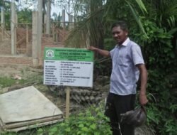 Aktivis LSM Bungoeng Lam Jaroe Pertanyakan Pembangunan PUSTU di Kp. Teluk Halban, Kec.Bendahara, Kab Aceh Tamiang