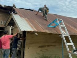 Solidaritas TNI dan Rakyat, Pemulihan Rumah Pascabanjir di Aceh Timur Terus Berlanjut