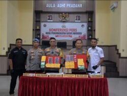 Satres Narkoba Polres Langsa Berhasil Ungkap Kasus Peredaran Narkotika Jenis Sabu dengan Total BB 2.039 Gram.