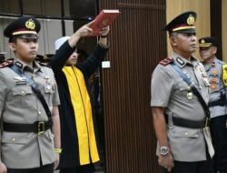 Kapolres Aceh Timur Pimpin Sertijab Kapolsek Peurelak Barat